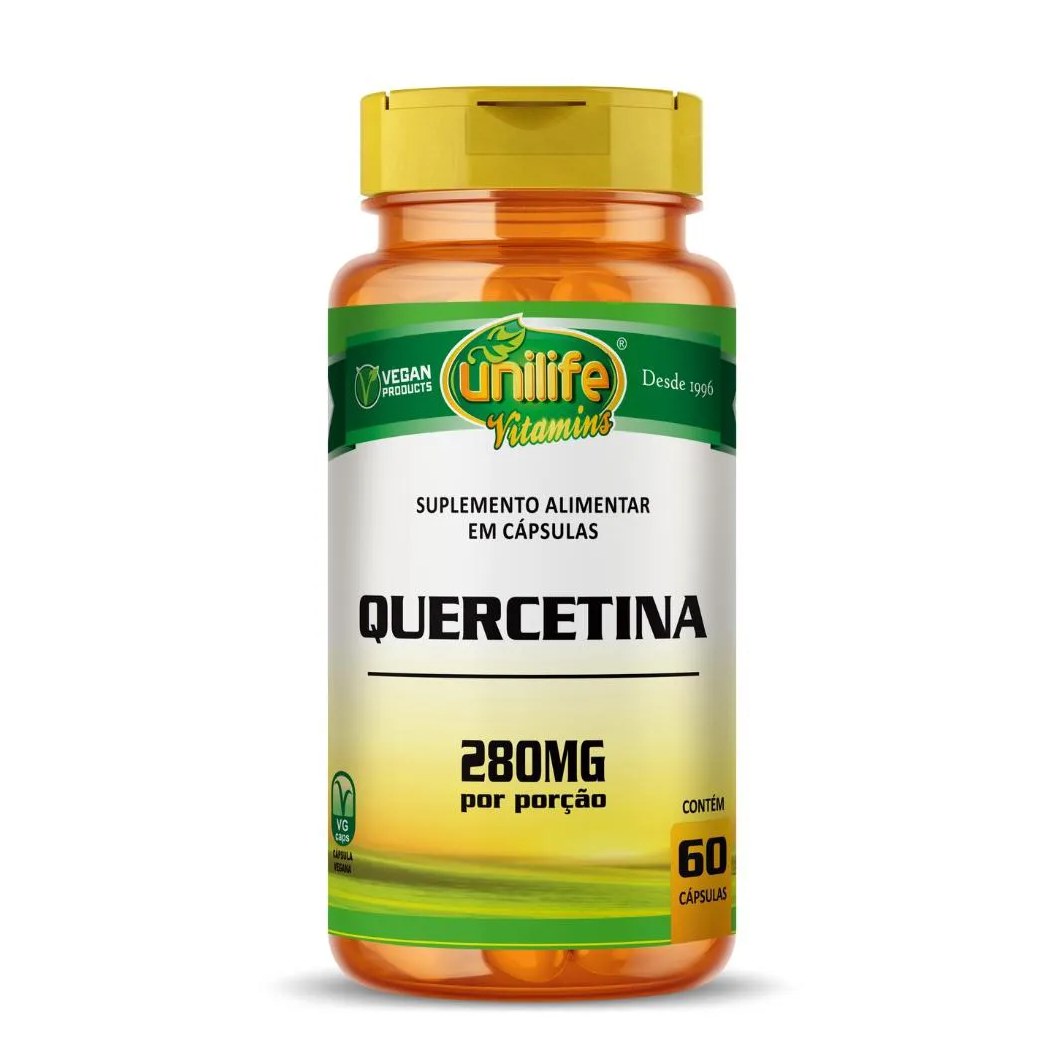 Quercetina 60 Cápsulas 310Mg Unilife