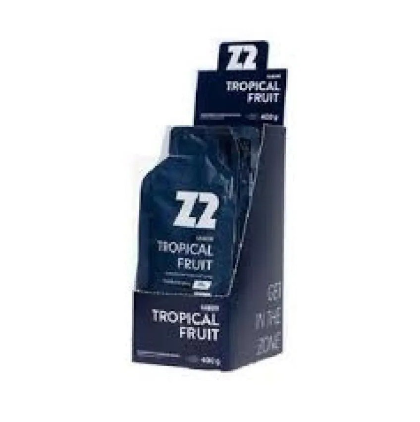 Energy Gel Z2 (display 10 Sachês 40g) - Sabor: Tropical Fruit