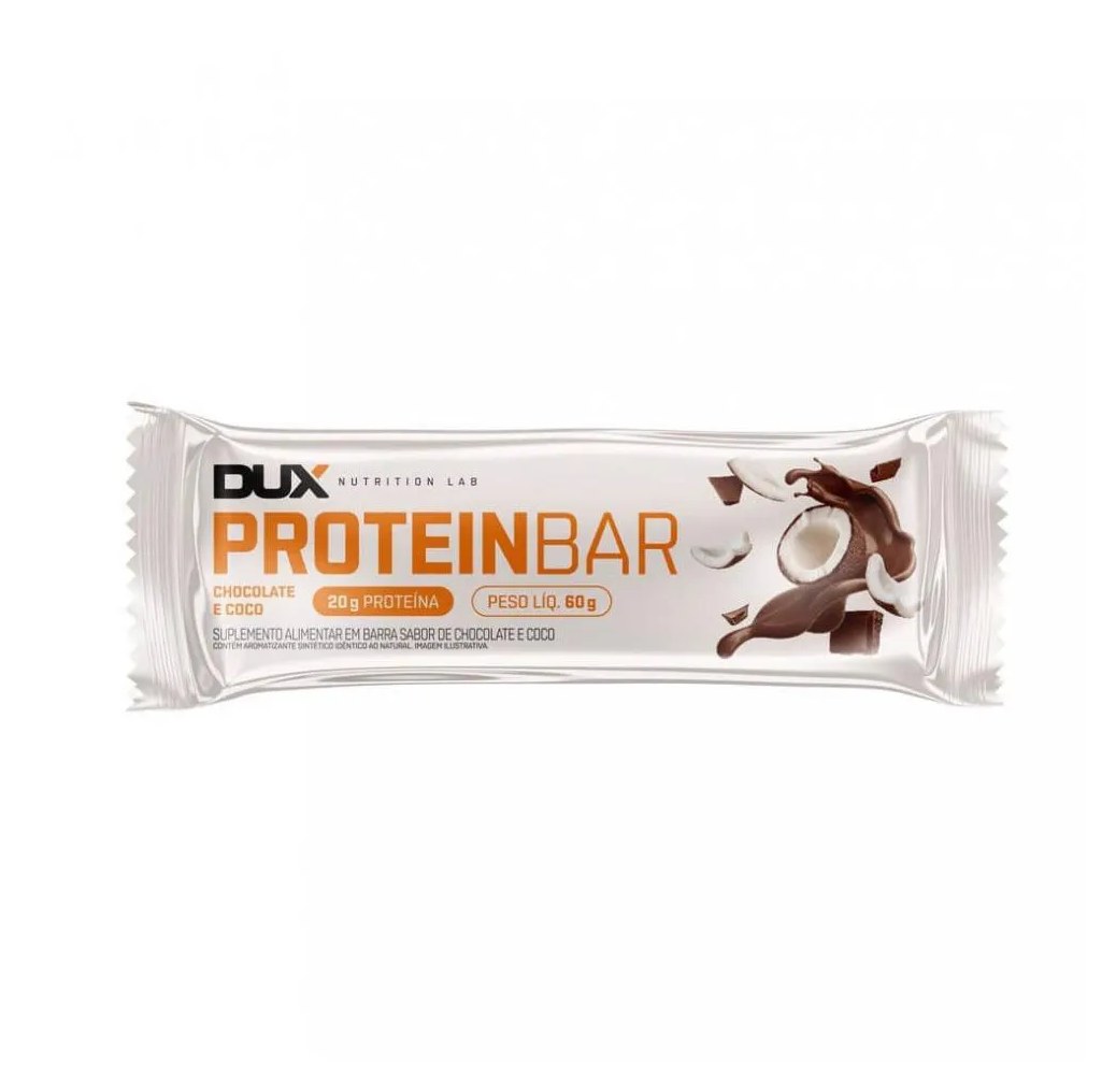 Dux Protein Bar (60G) - Sabor: Chocolate C/ Coco