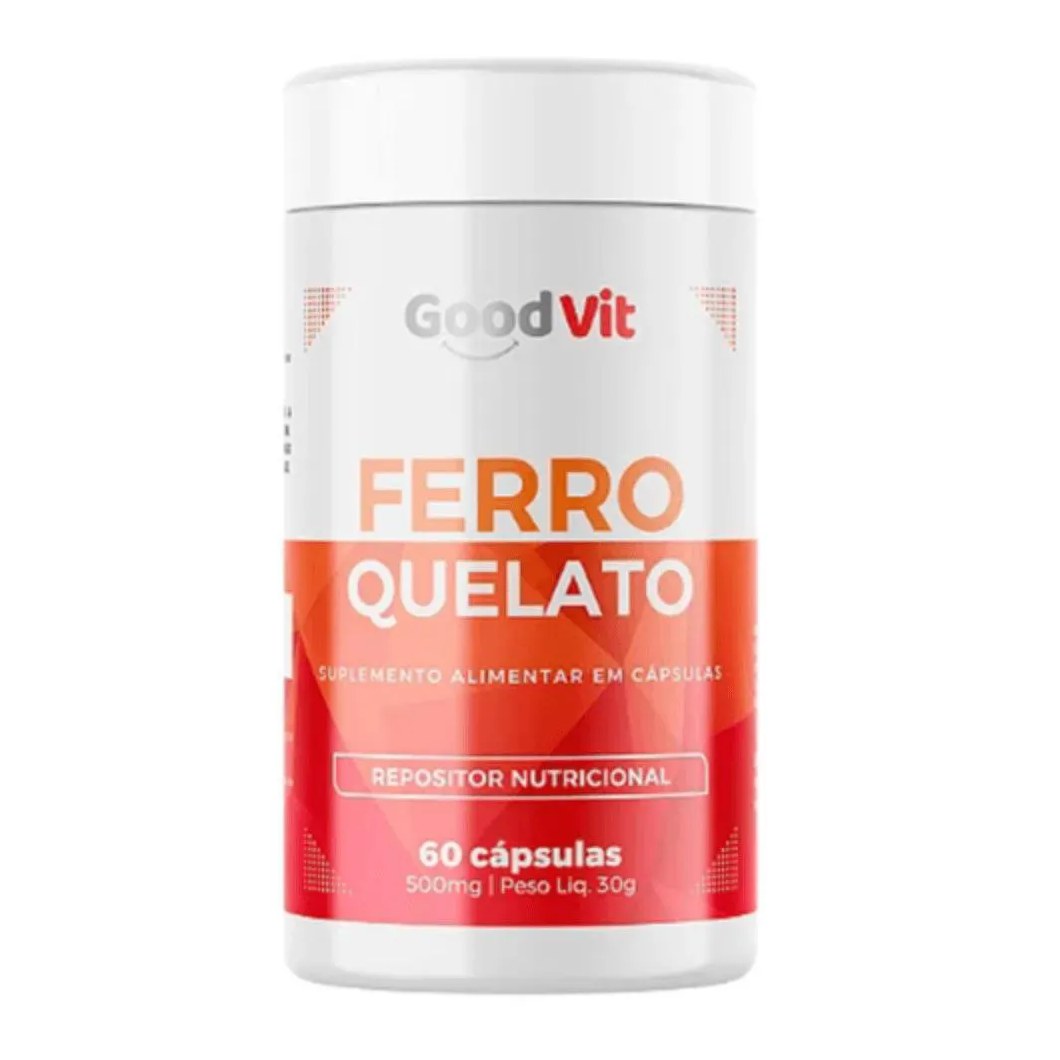 Ferro Quelato C/60 cápsulas - Good Vit