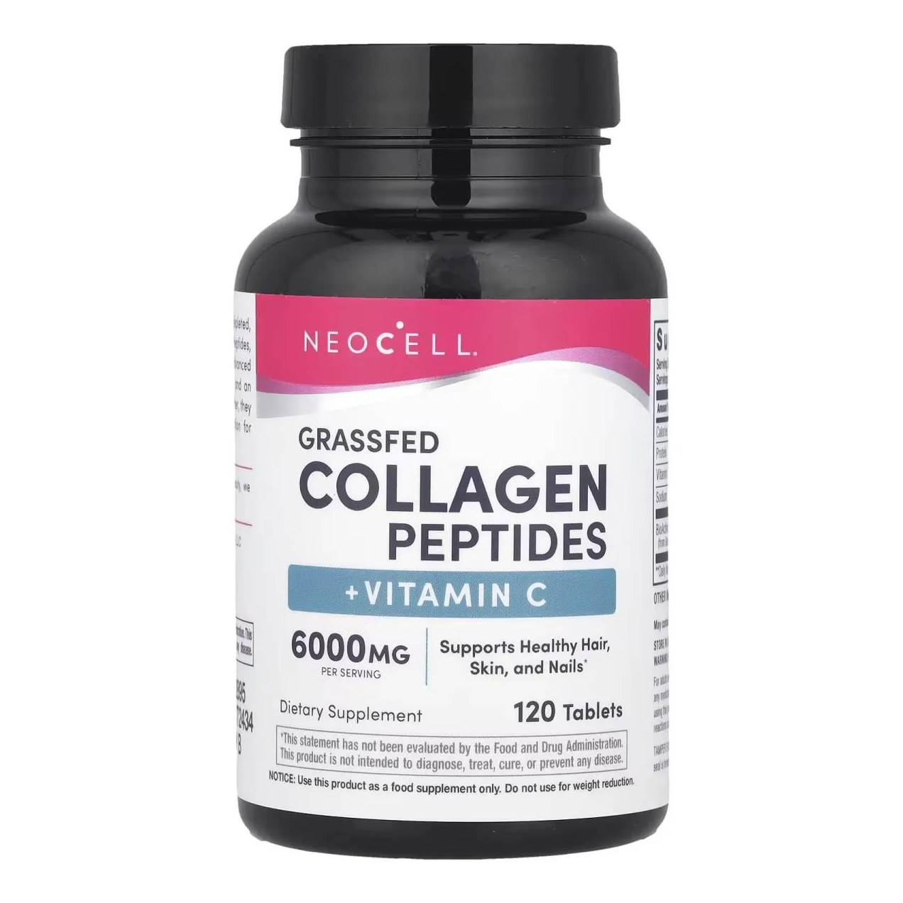 Super Colageno Tipo 1 & 3 + Vitamina C Tabletes 120 - Neocell