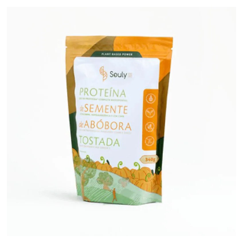 Proteína de Semente de Abóbora Tostada Souly 340g
