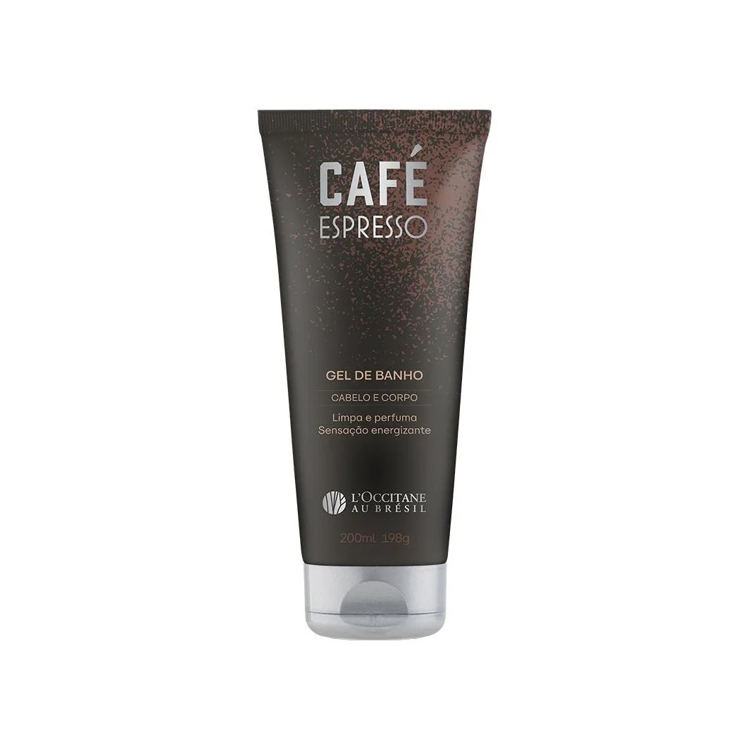 L’occitane Café Espresso Gel de Banho Cabelo e Corpo 200ml