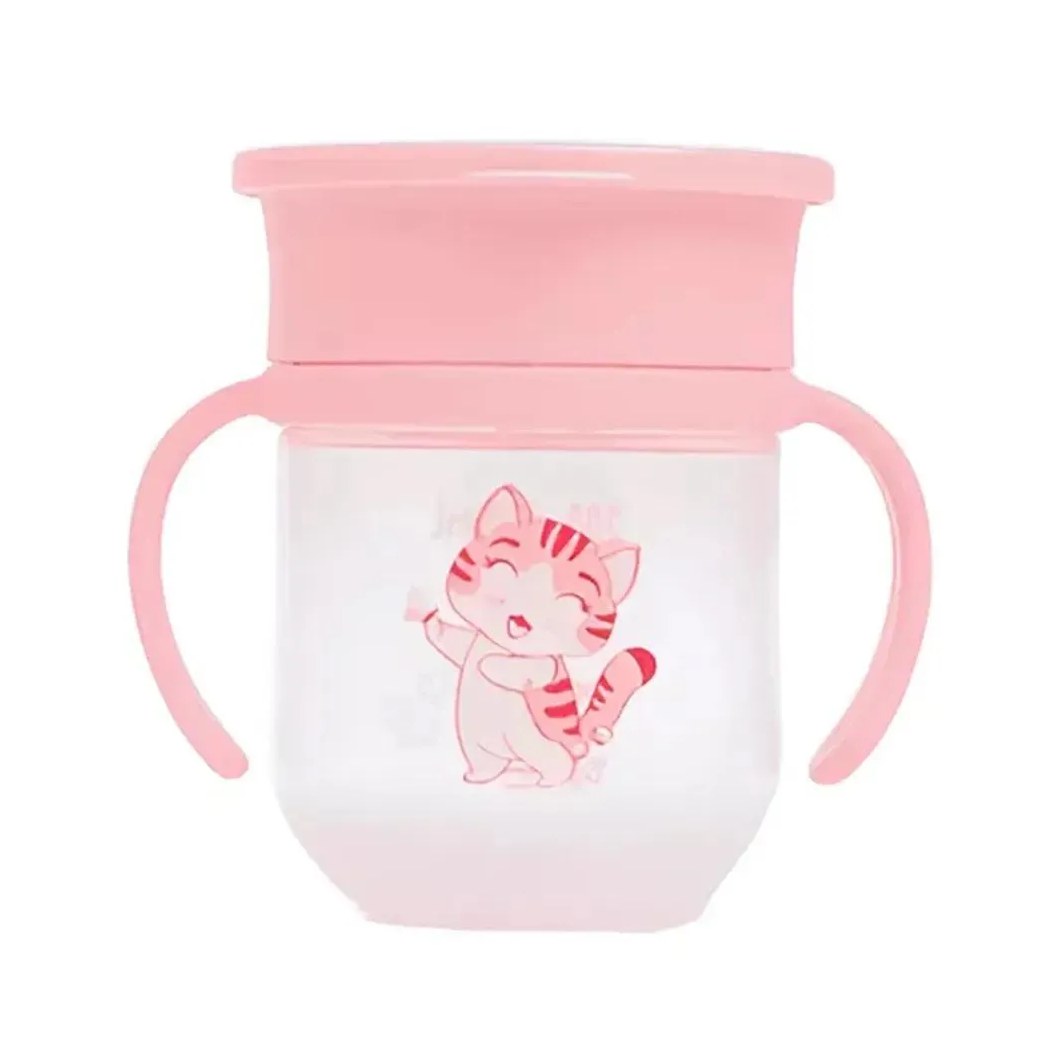 Copo de Treinamento 360º 200Ml +6M Rosa Petit Piá
