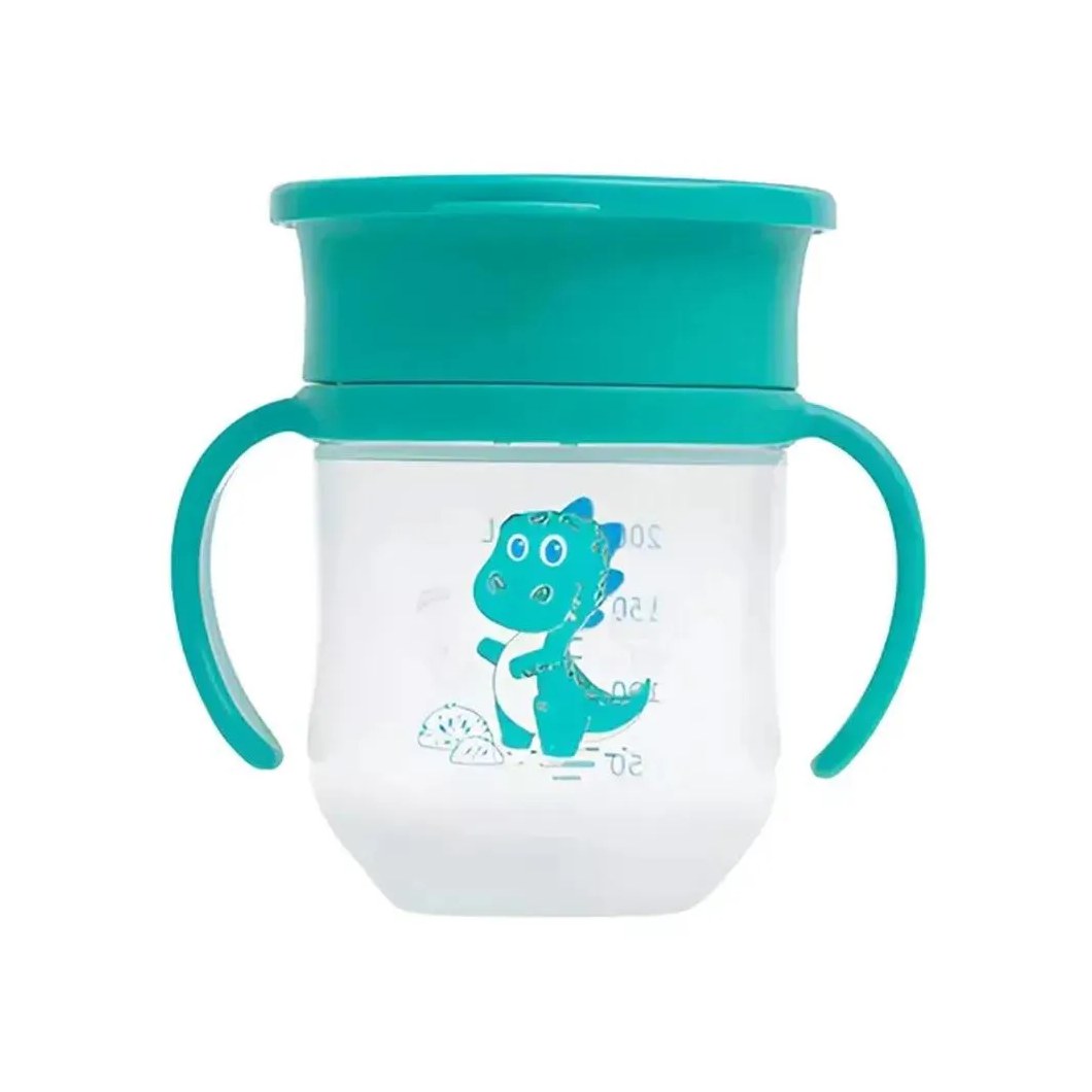 Copo de Treinamento 360º 200Ml +6M Verde Petit Piá