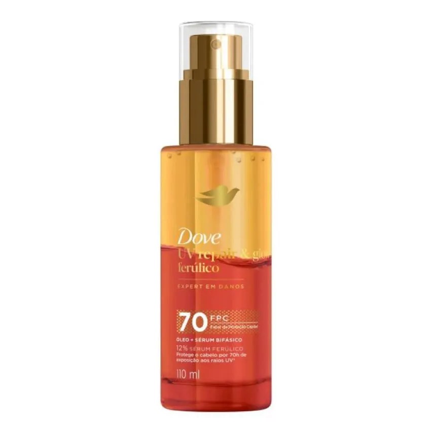 Dove Óleo Sérum Bifásico Uv Repair Glow Ferúlico 110Ml