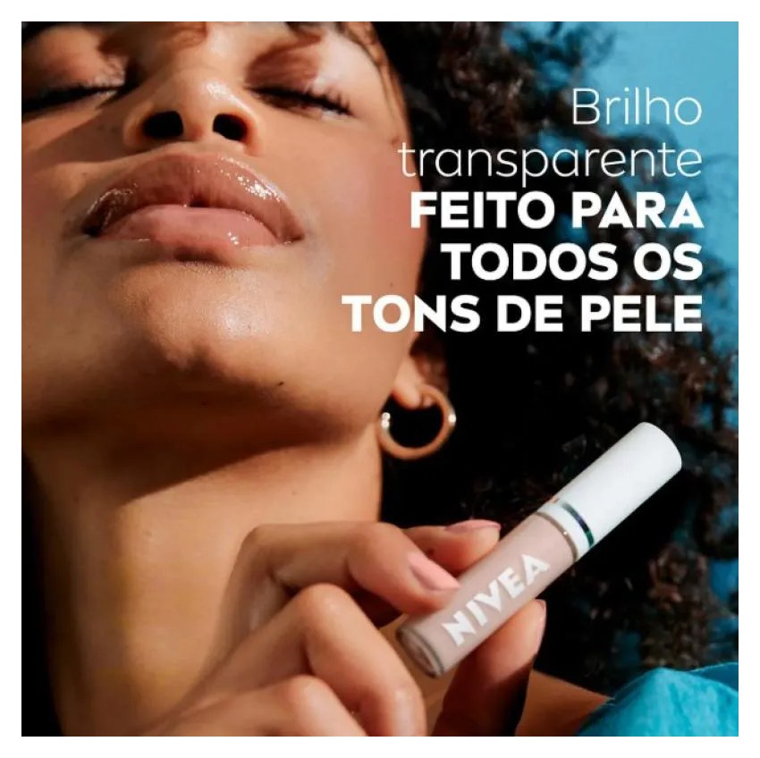 Hidratante Labial Lip Oil Nivea Natural Glow 5,5Ml