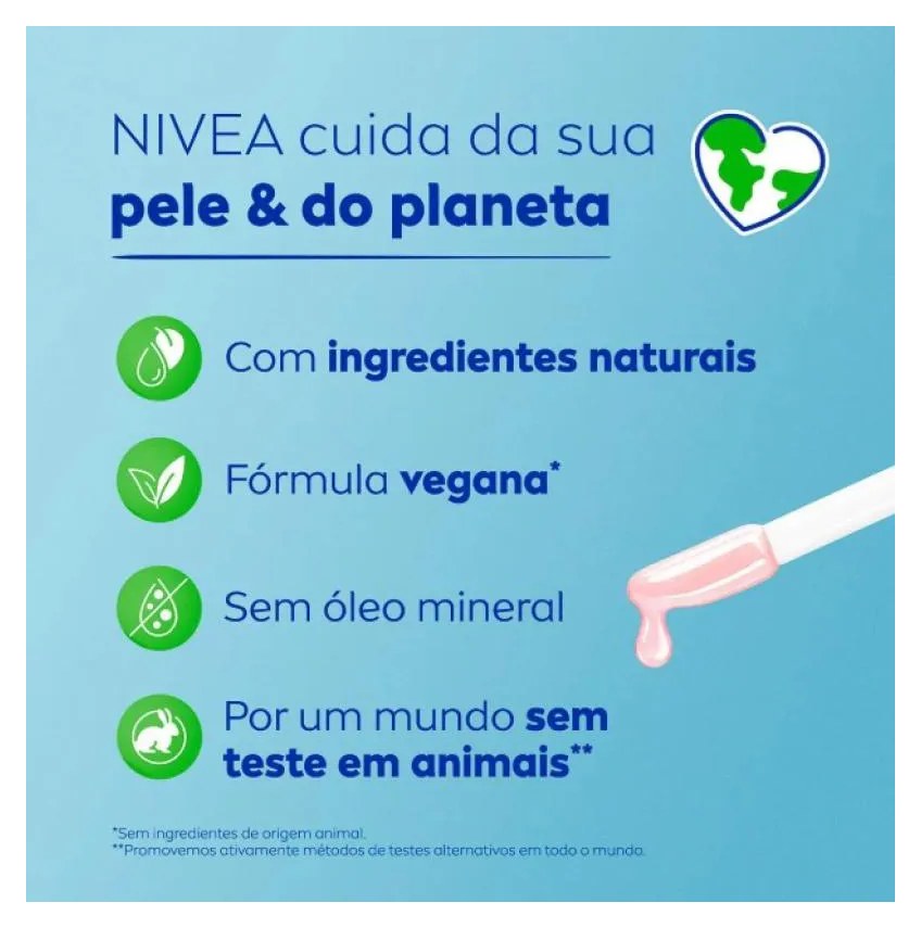 Hidratante Labial Lip Oil Nivea Natural Glow 5,5Ml