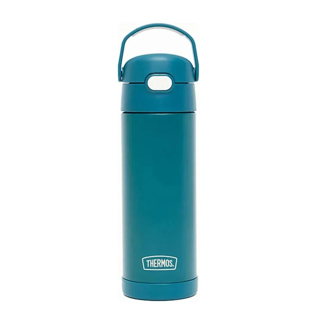 Garrafinha Térmica 470Ml com Bico Verde Mar Thermos