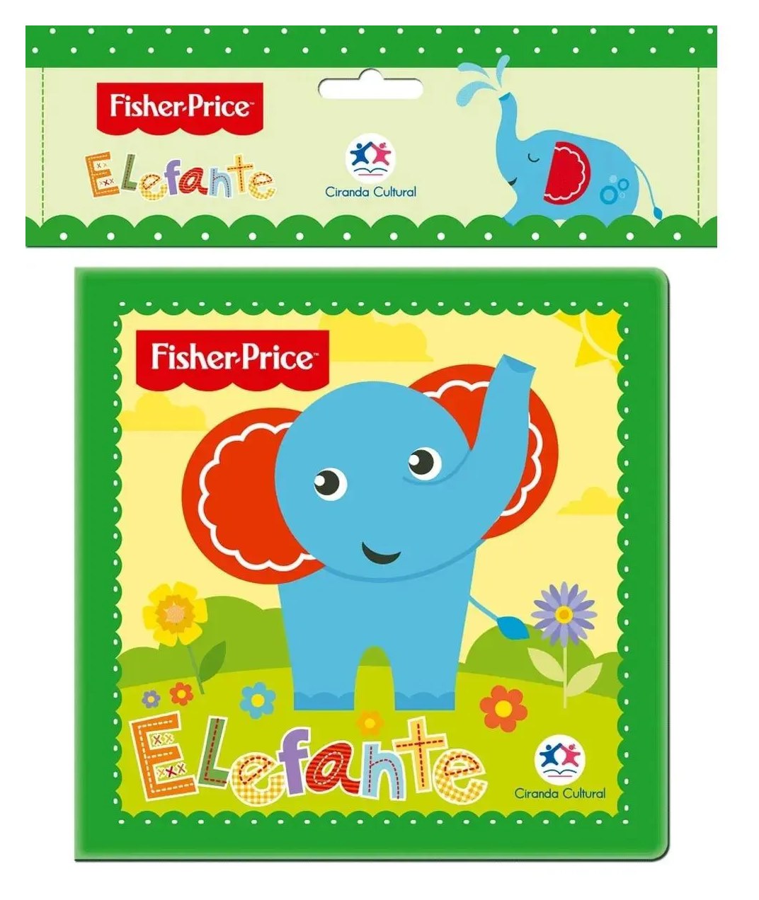 Livrinho de Banho Elefante Fisher Price