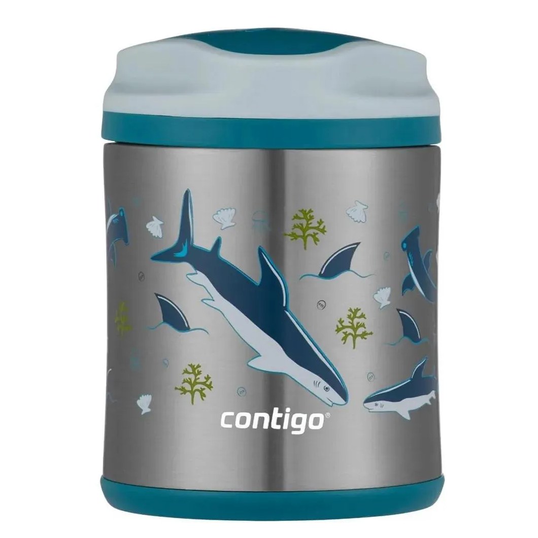 Pote Térmico 295Ml Tubarão Contigo Kids