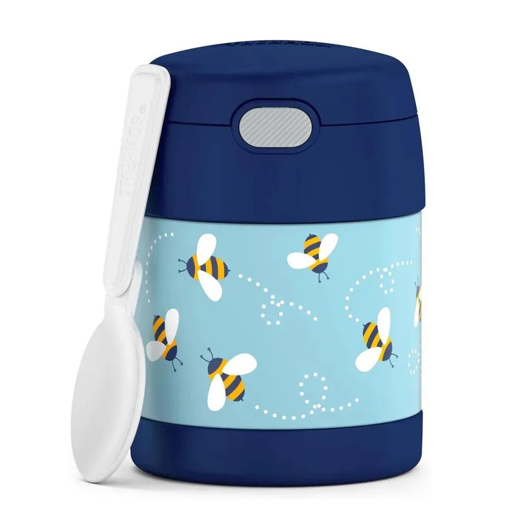 Pote Térmico Funtainer 290Ml Abelha com Colher Thermos