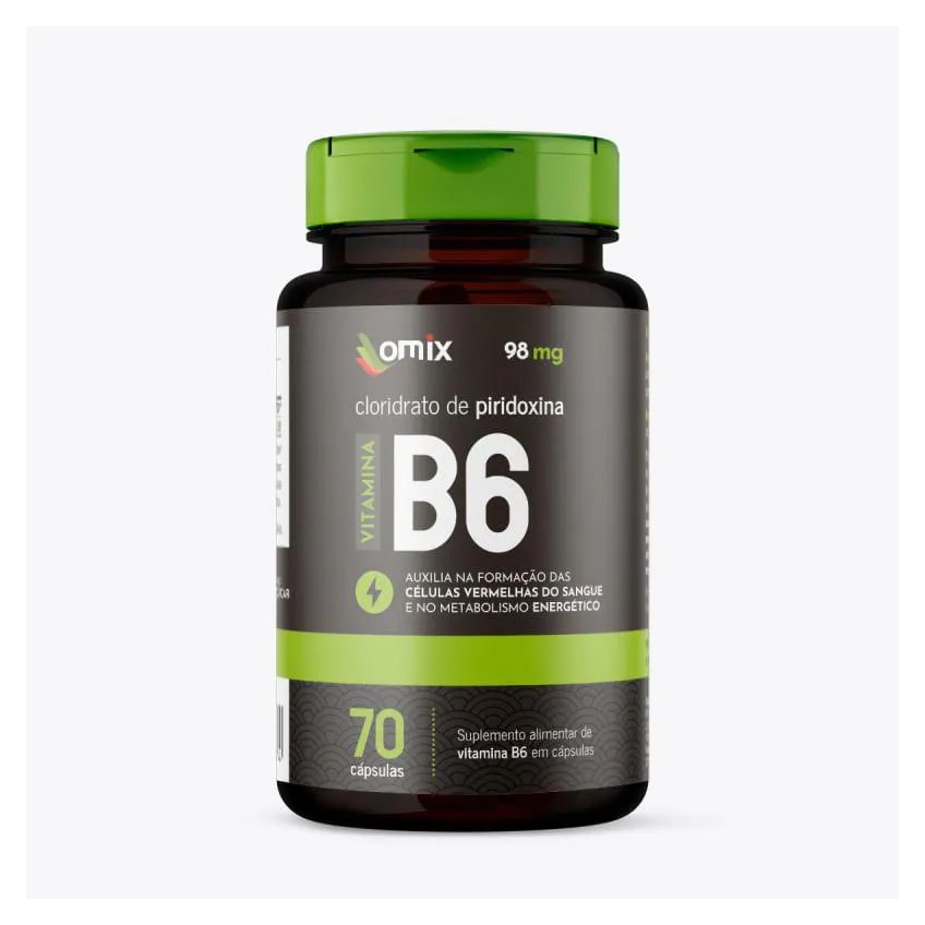 Vitamina B6 Omix 70Cáps