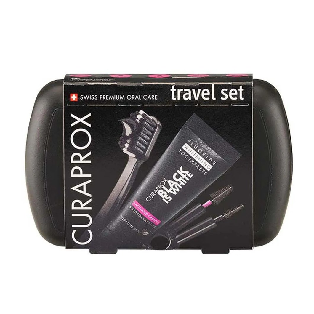 Curaprox Kit Pasta Dental +Escova + Duas Escovas Interdentais