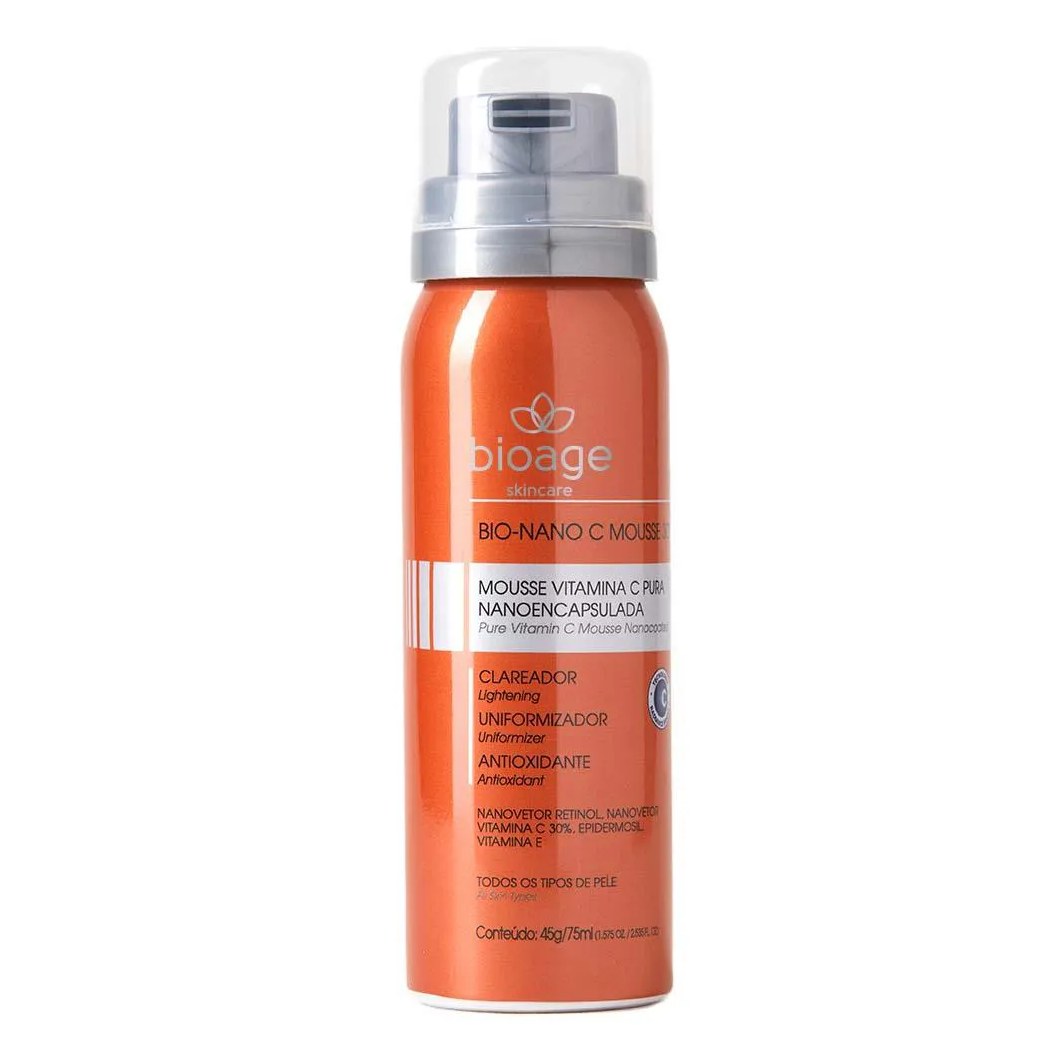 Sérum Hidratante Bioage Mousse com Vitamina C 75ml