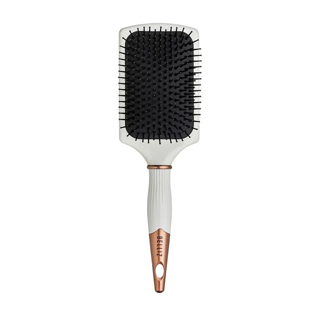 Escova de Cabelos Belliz - Golden White Raquete 1 UN