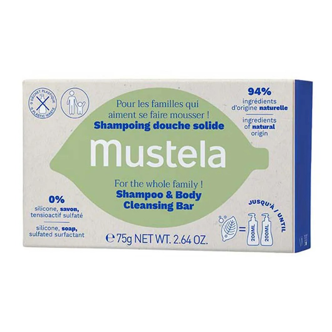 Mustela Shampoo Sólido 75G