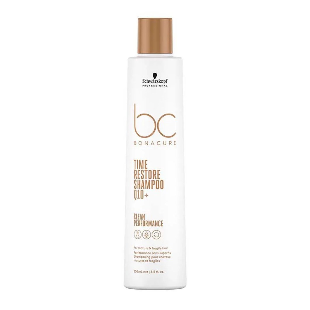 Schwarzkopf Bc Clean Performance Q10+ Time Restore - Shampoo 250ml