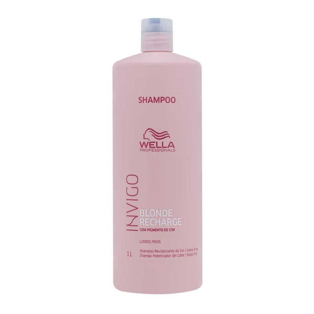 Wella Professionals Cool Blond Recharge Invigo - Shampoo 1L