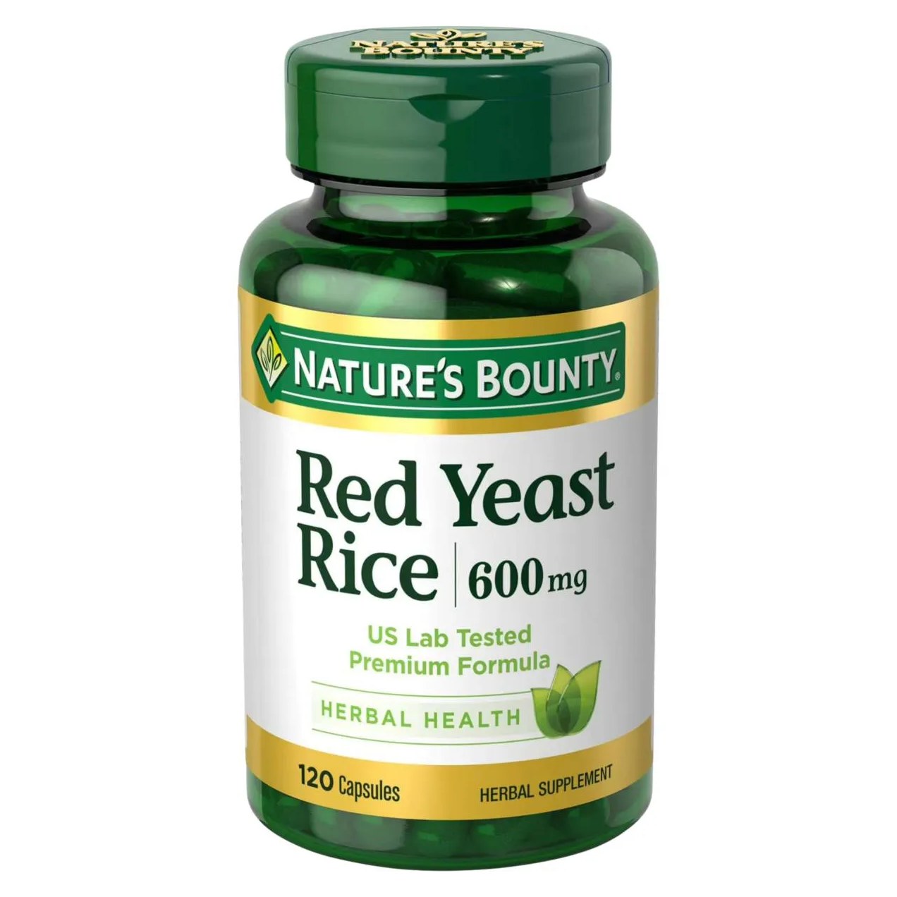 Arroz de Levedura Vermelha 600 Mg, 120 Cápsulas - Nature'S Bounty