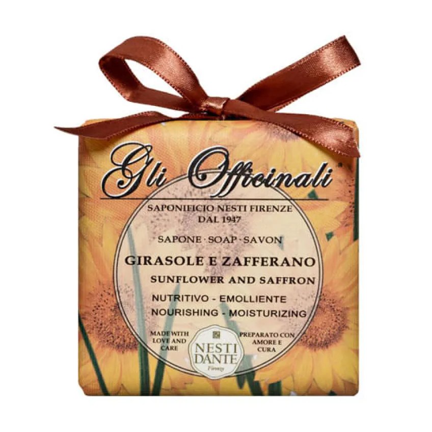 Gli Officinali Girassol com Açafrão Nesti Dante - Sabonete Perfumado em Barra 200g