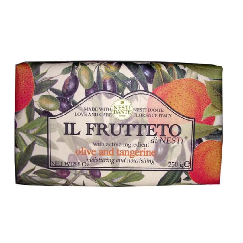 Il Frutteto Azeite de Oliva com Tangerina Nesti Dante - Sabonete Frutal em Barra 250g