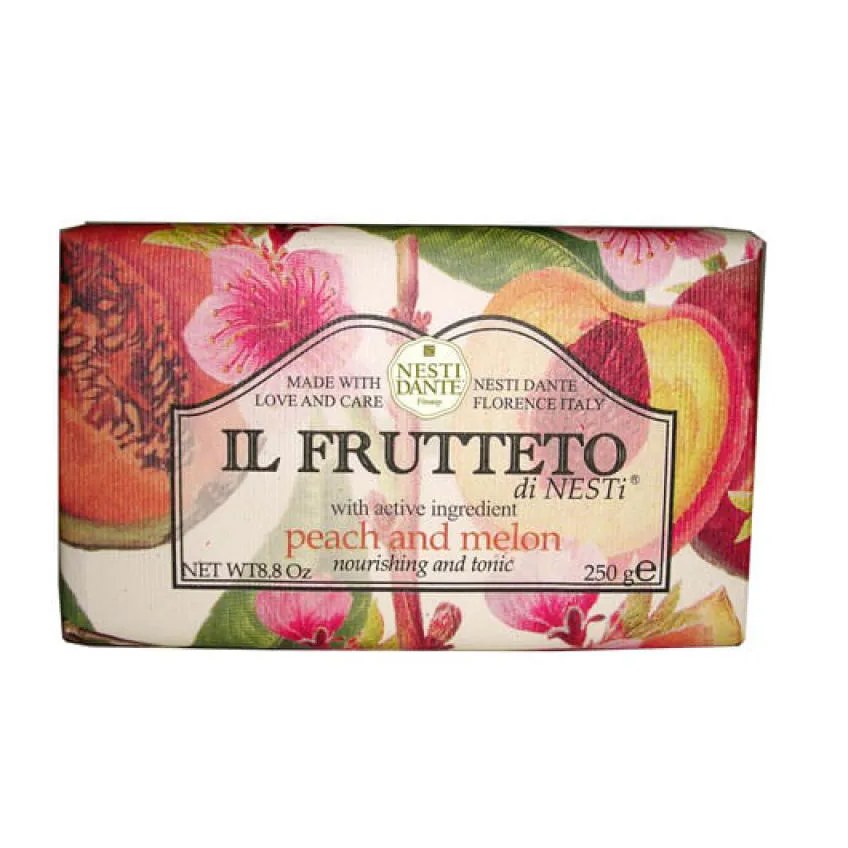 Il Frutteto Pêssego com Melão Nesti Dante - Sabonete Frutal em Barra 250g