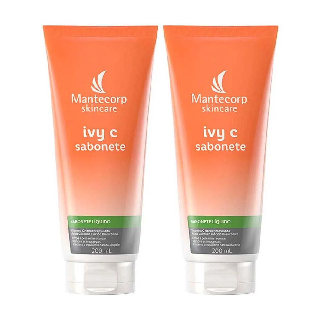 Mantecorp Ivy C Kit com Dois Sabonetes Liquídos