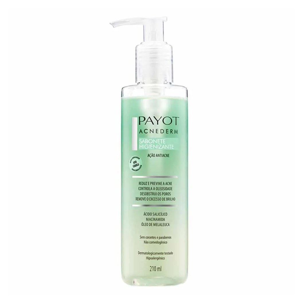 Sabonete Líquido Facial Higienizante Payot - Acnederm 210ml