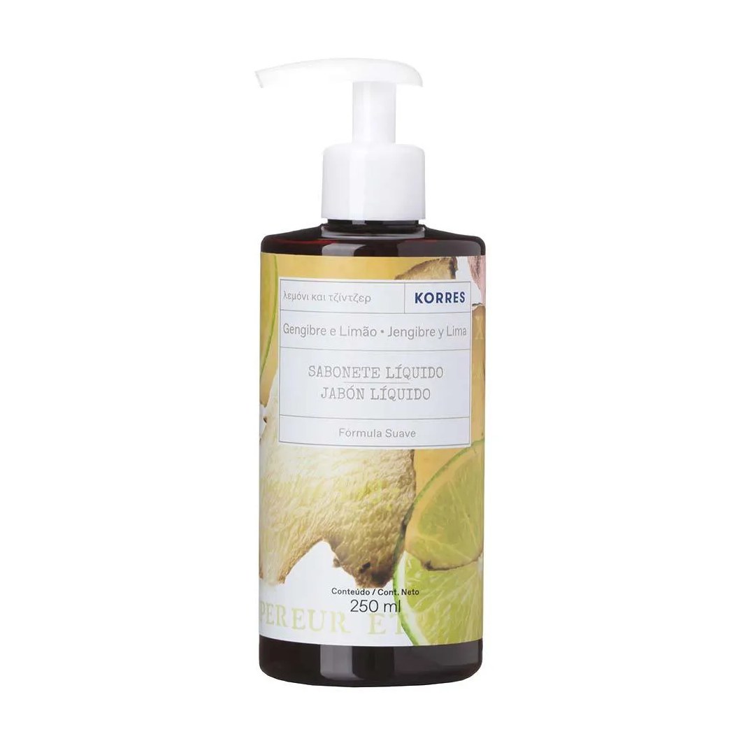 Sabonete Líquido Korres – Gengibre e Lima 250Ml