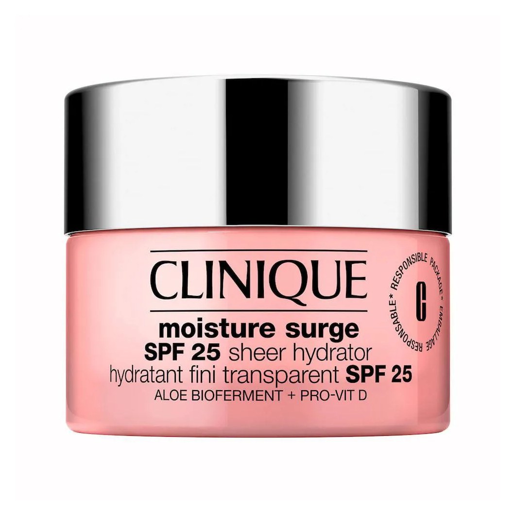 Hidratante Facial em Creme Ultra-Leve Clinique Moisture Surge Fps 25 50ml