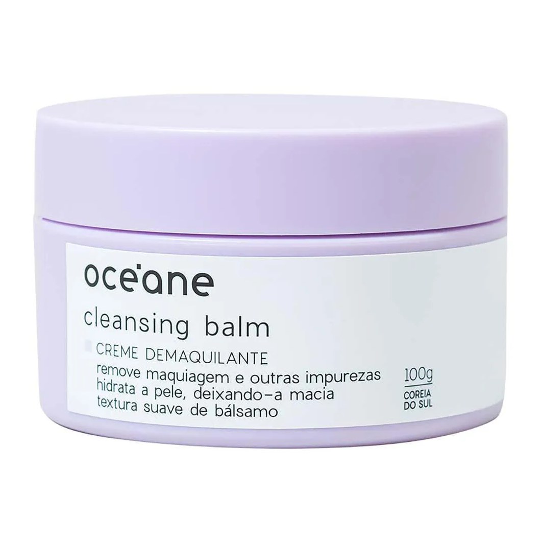 Creme Facial Demaquilante Océane Cleasing Balm 100g