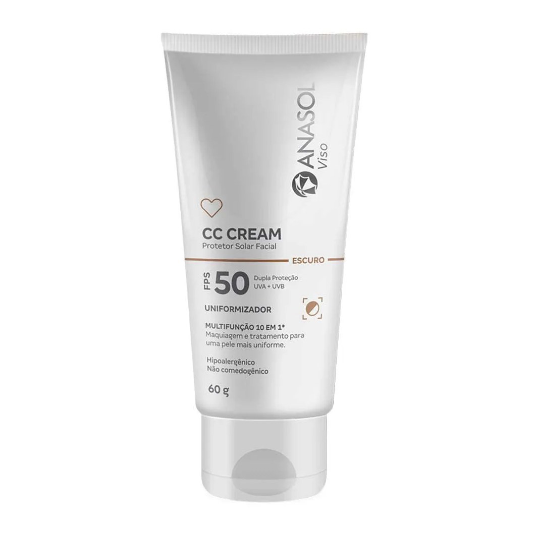 Cc Cream Facial Anasol Viso Fps50 60G
