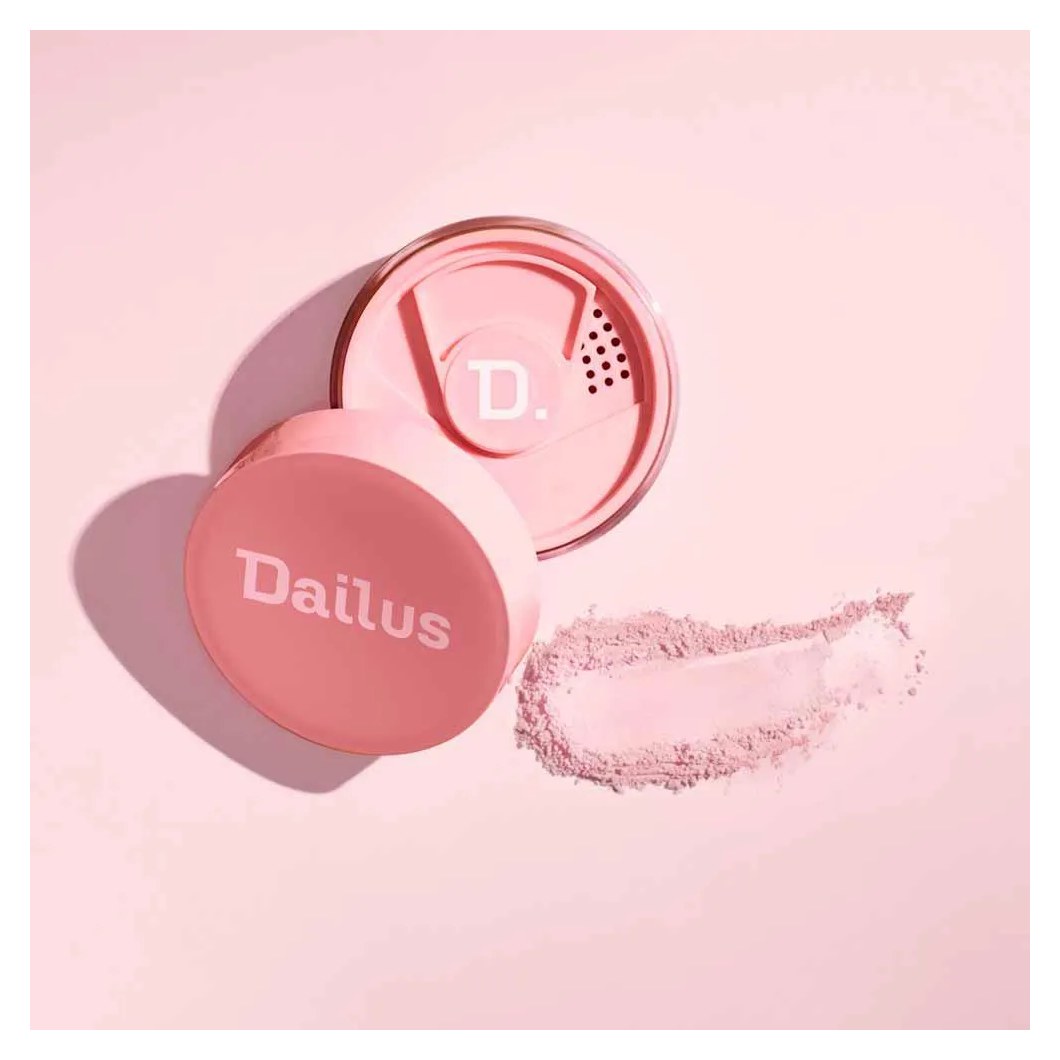Pó Solto Facial Ultrafino Dailus Rosa