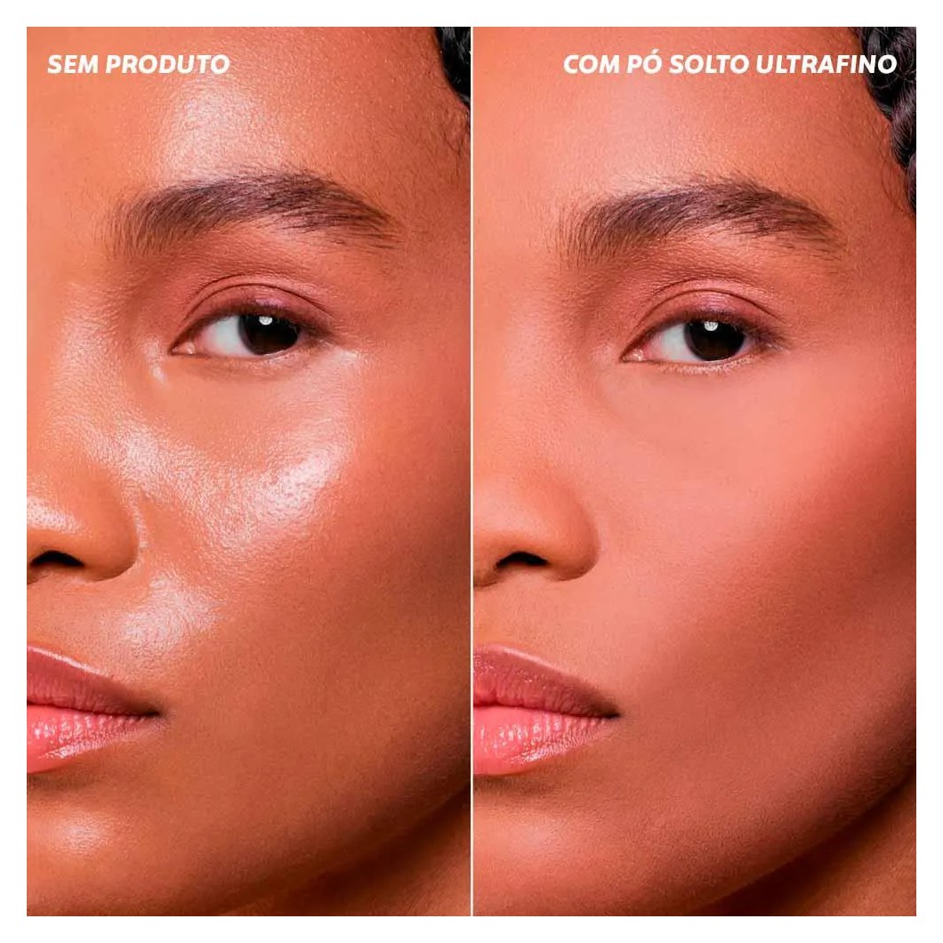 Pó Solto Facial Ultrafino Dailus Rosa