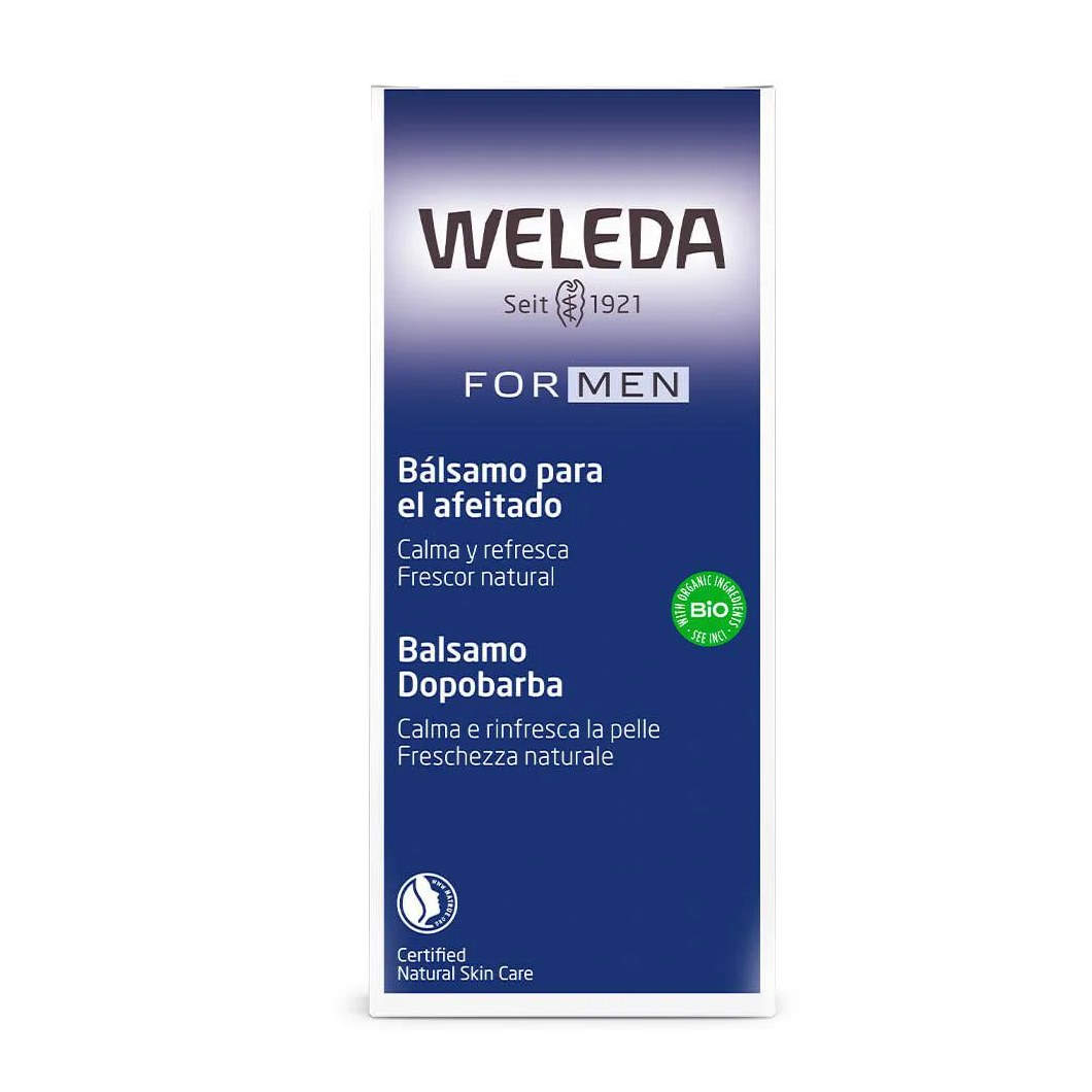 Bálsamo Pós Barba Weleda - Cuidados Pós-Barba 100ml