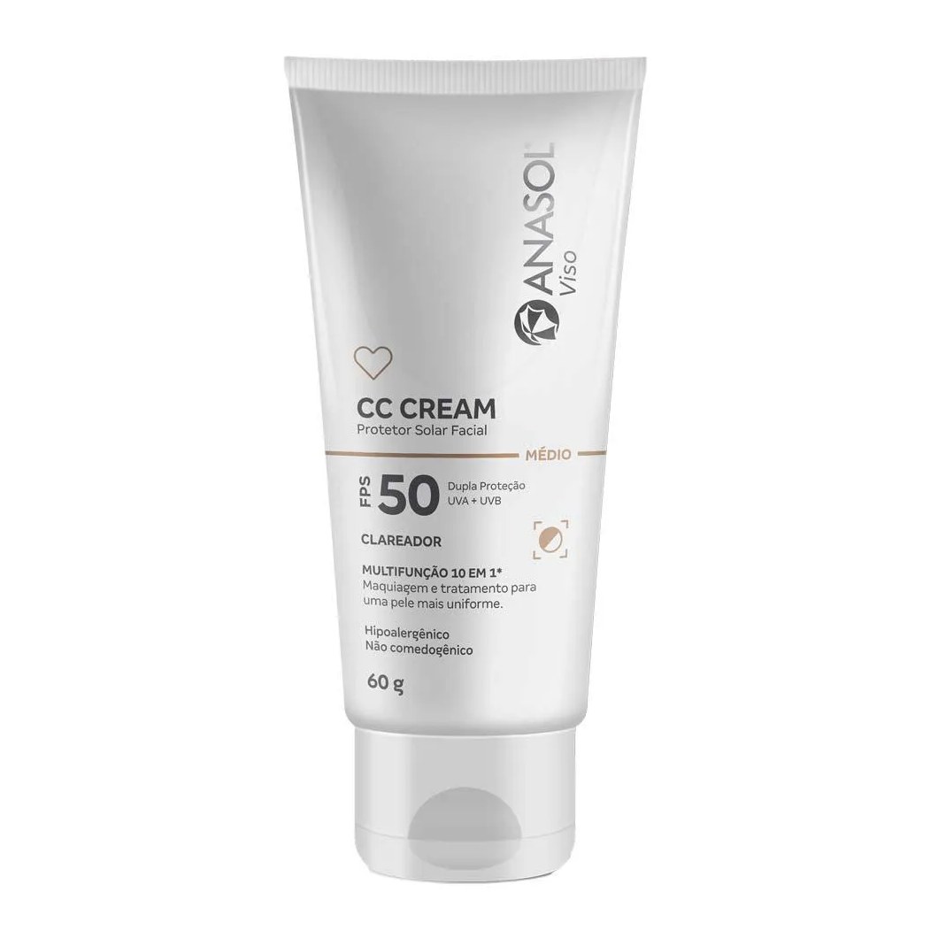 Cc Cream Facial Fps50 Anasol - Viso Medio