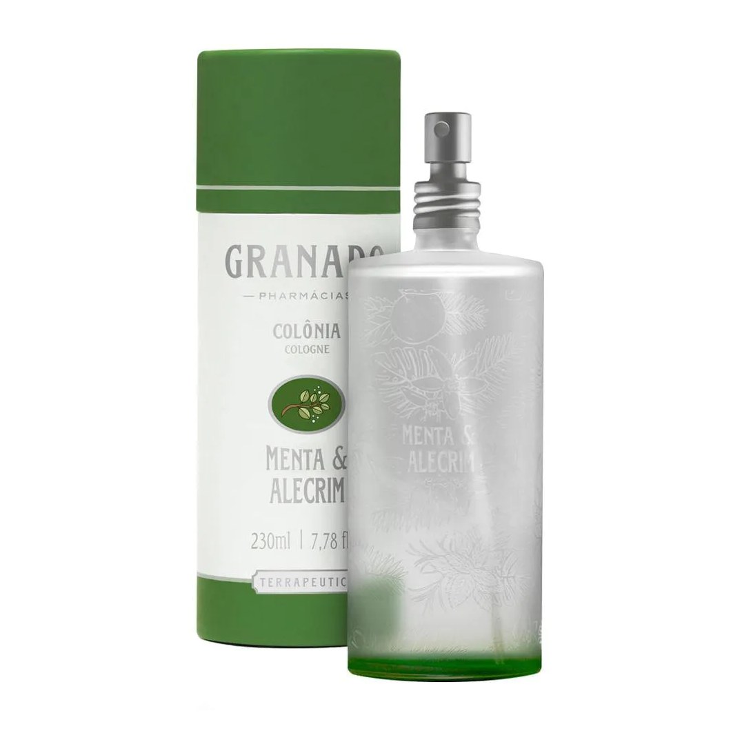 Colônia Terrapeutics Granado - Menta e Alecrim 230ml