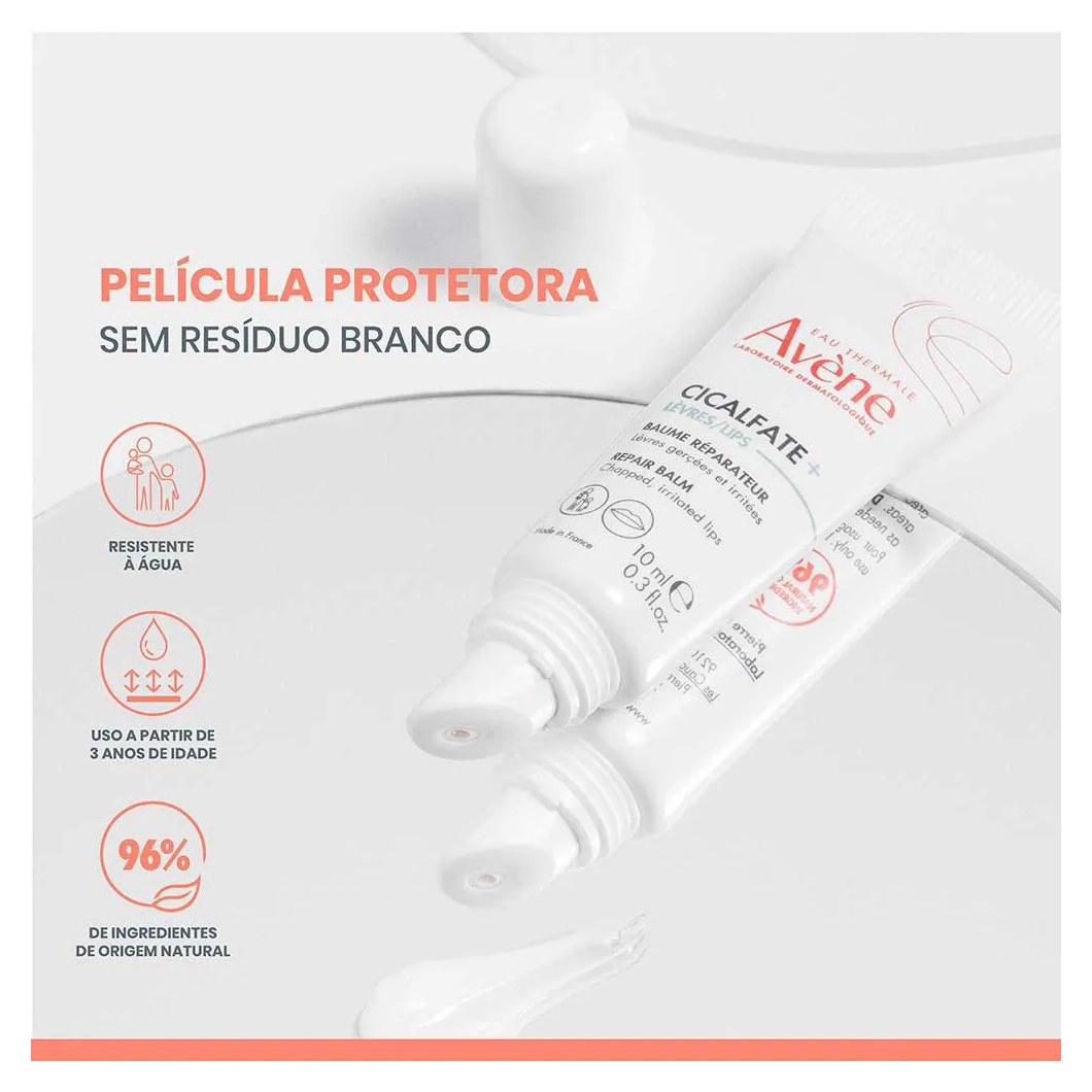 Bálsamo Reparador Labial Avène - Cicalfate Lábios 10ml