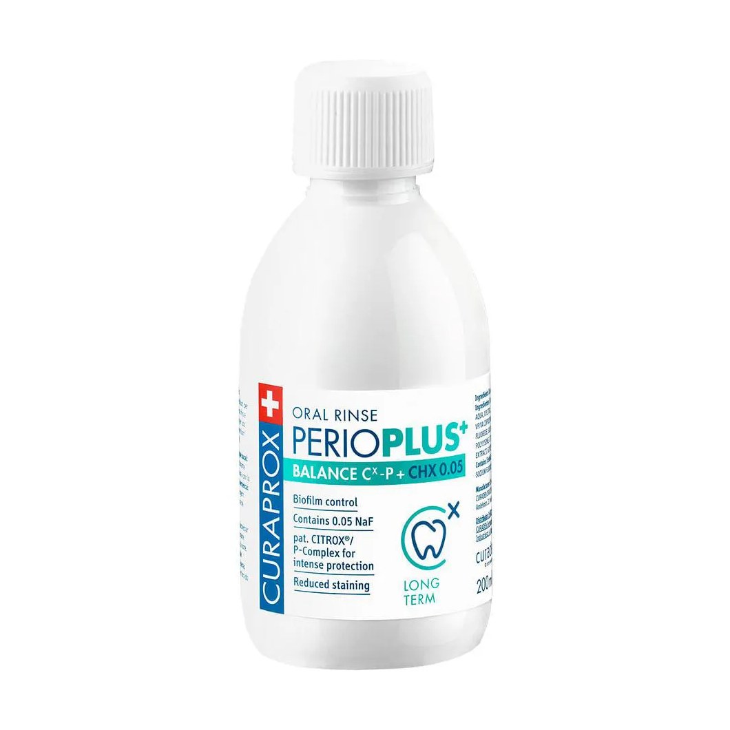 Enxaguante Bucal Curaprox Perio Plus+ Balance 200ml