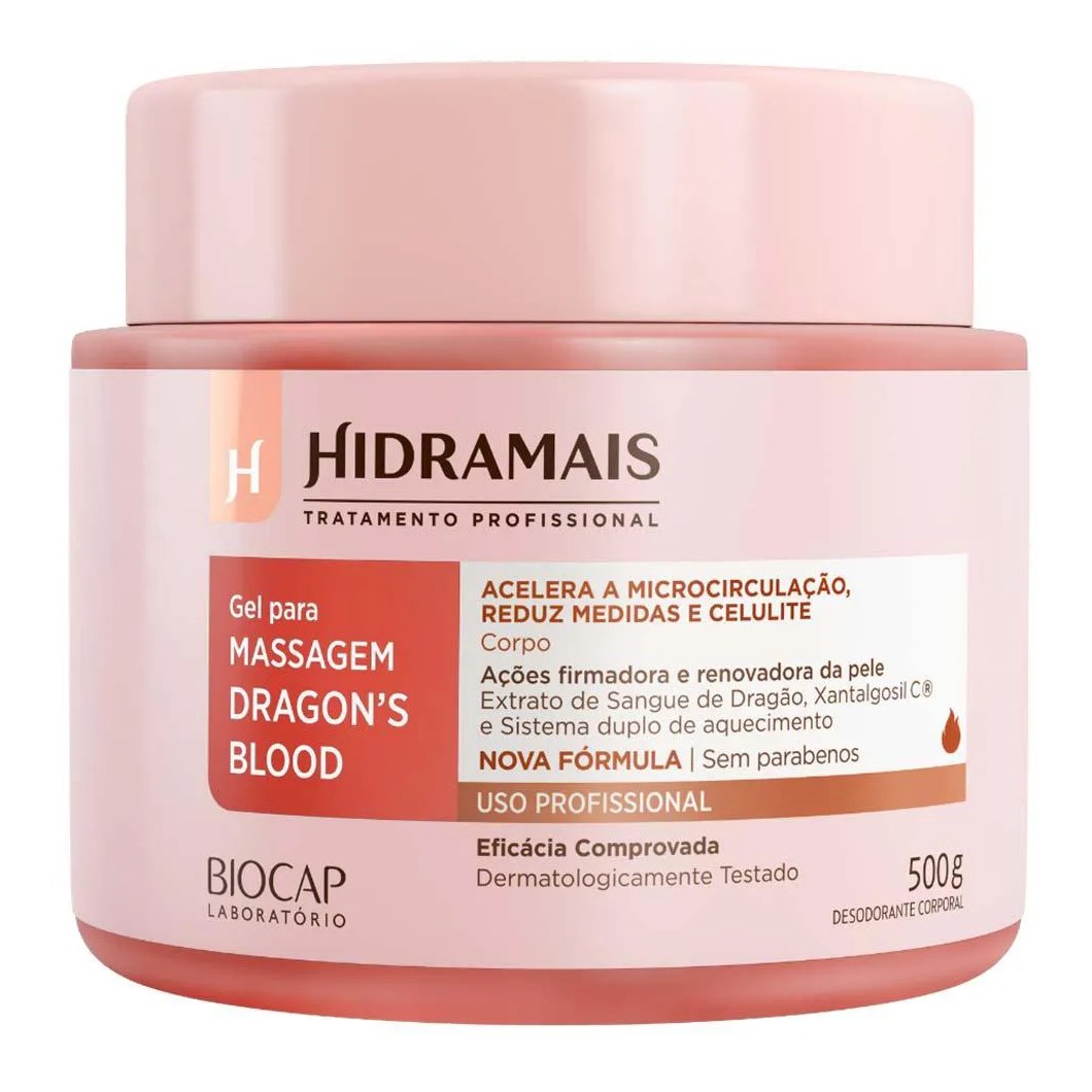 Creme de Massagem Hidramais – Dragon Blood 500g