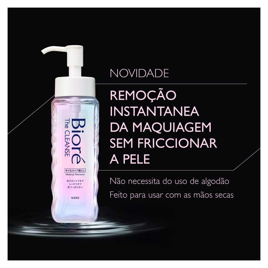 Demaquilante Facial Bioré The Cleanse 190ml