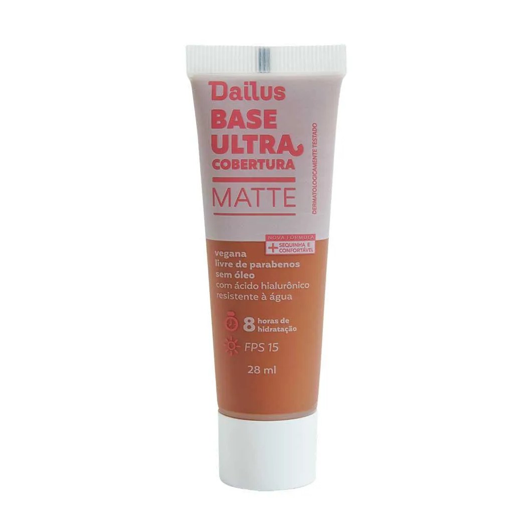 Base Matte Dailus Ultra Cobertura D10 Escuro