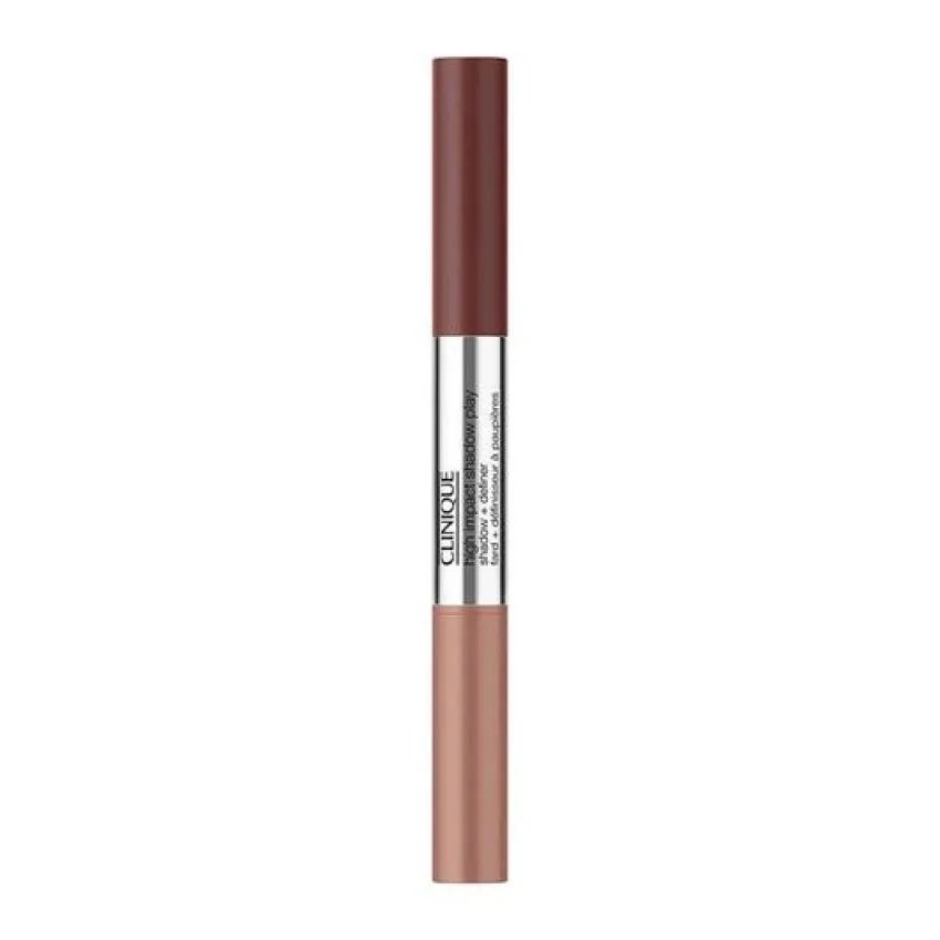 Lápis Sombra Clinique High Impact Shadow Stick Duo Strawberries Chocolate