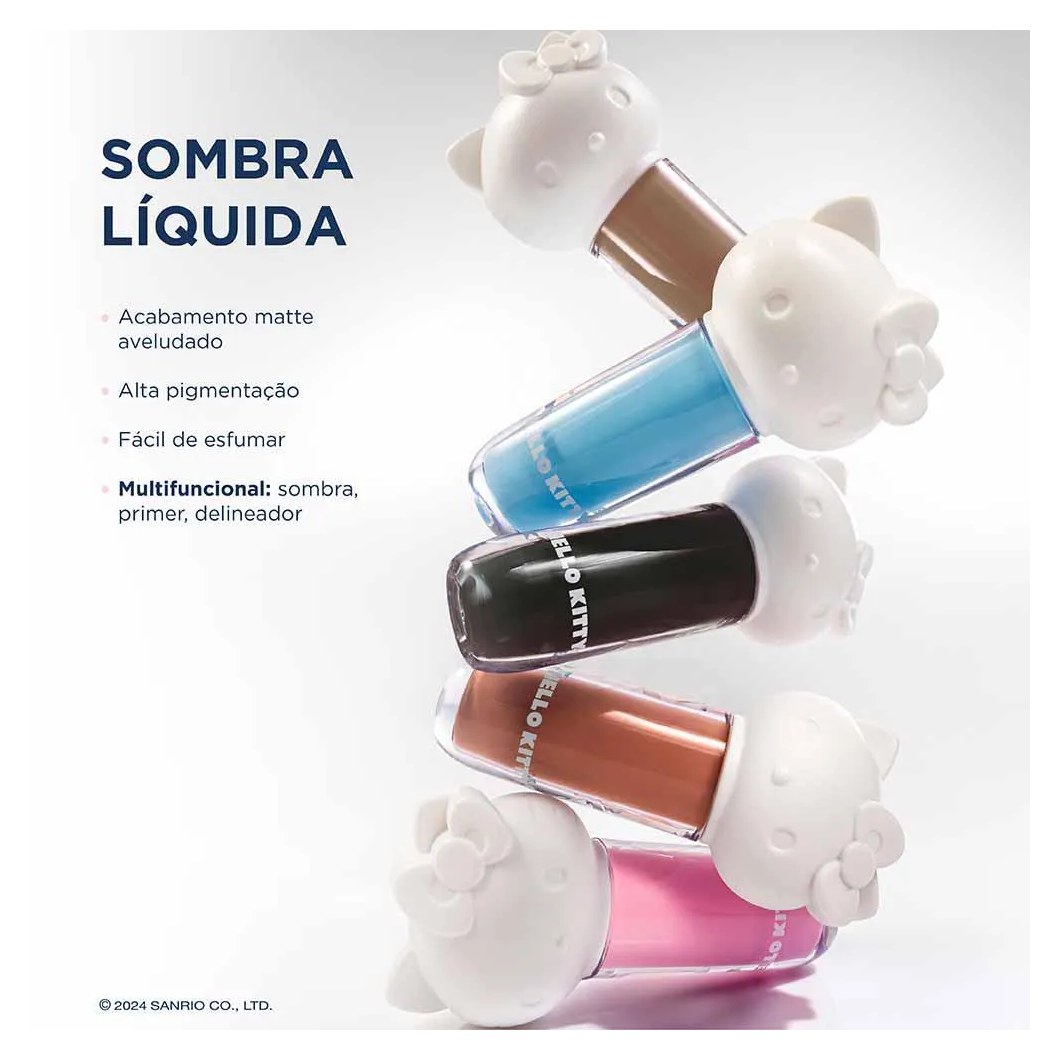 Sombra Liquida Bruna Tavares Bt + Hello Kitty Toffee