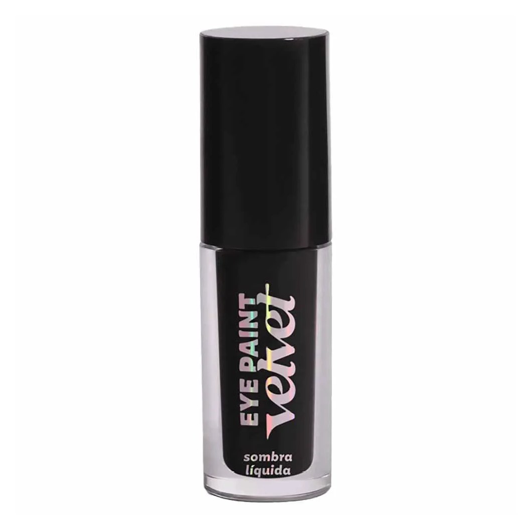 Sombra Líquida Dailus Eye Paint 4Ml Velvet Black