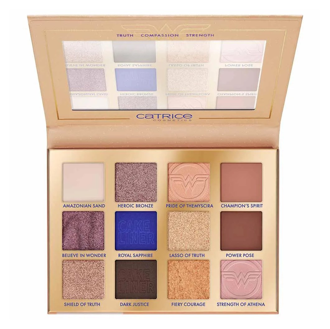 Paleta de Sombras Catrice Mulher Maravilha 15,5G 010 Wonder Woman Story
