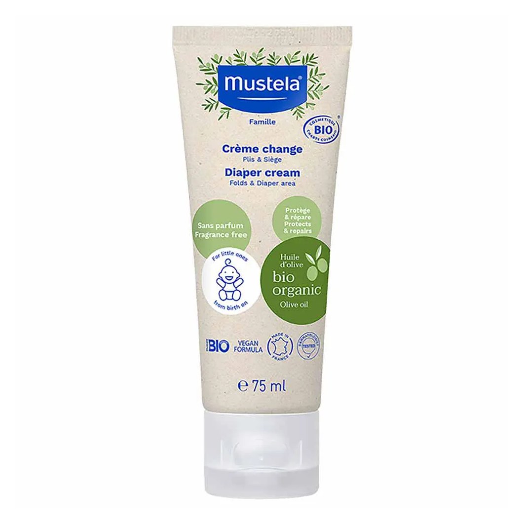 Creme Preventivo de Assaduras Mustela Bio 75ml