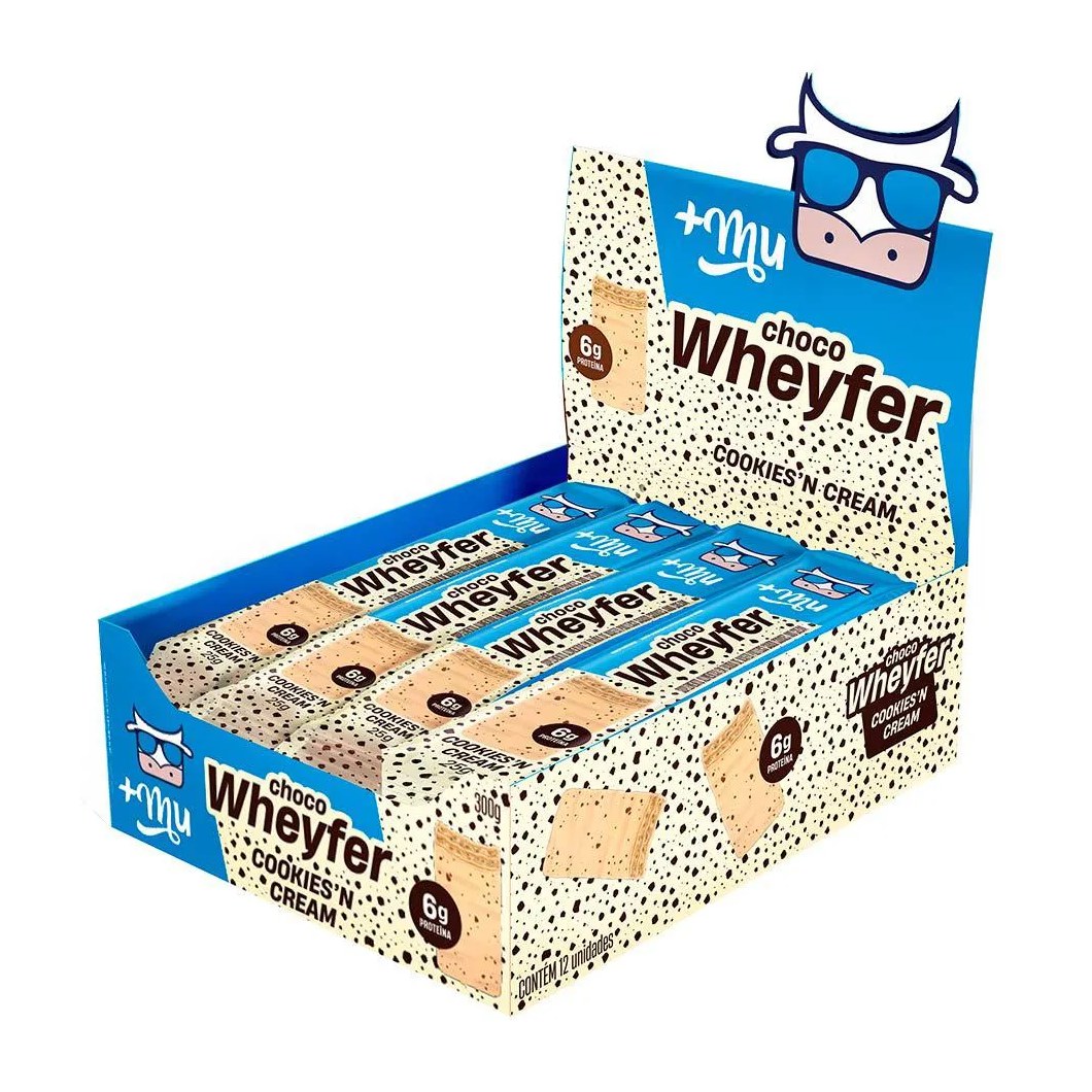Display Chocowheyfer +Mu – Cookies’in Cream 12un