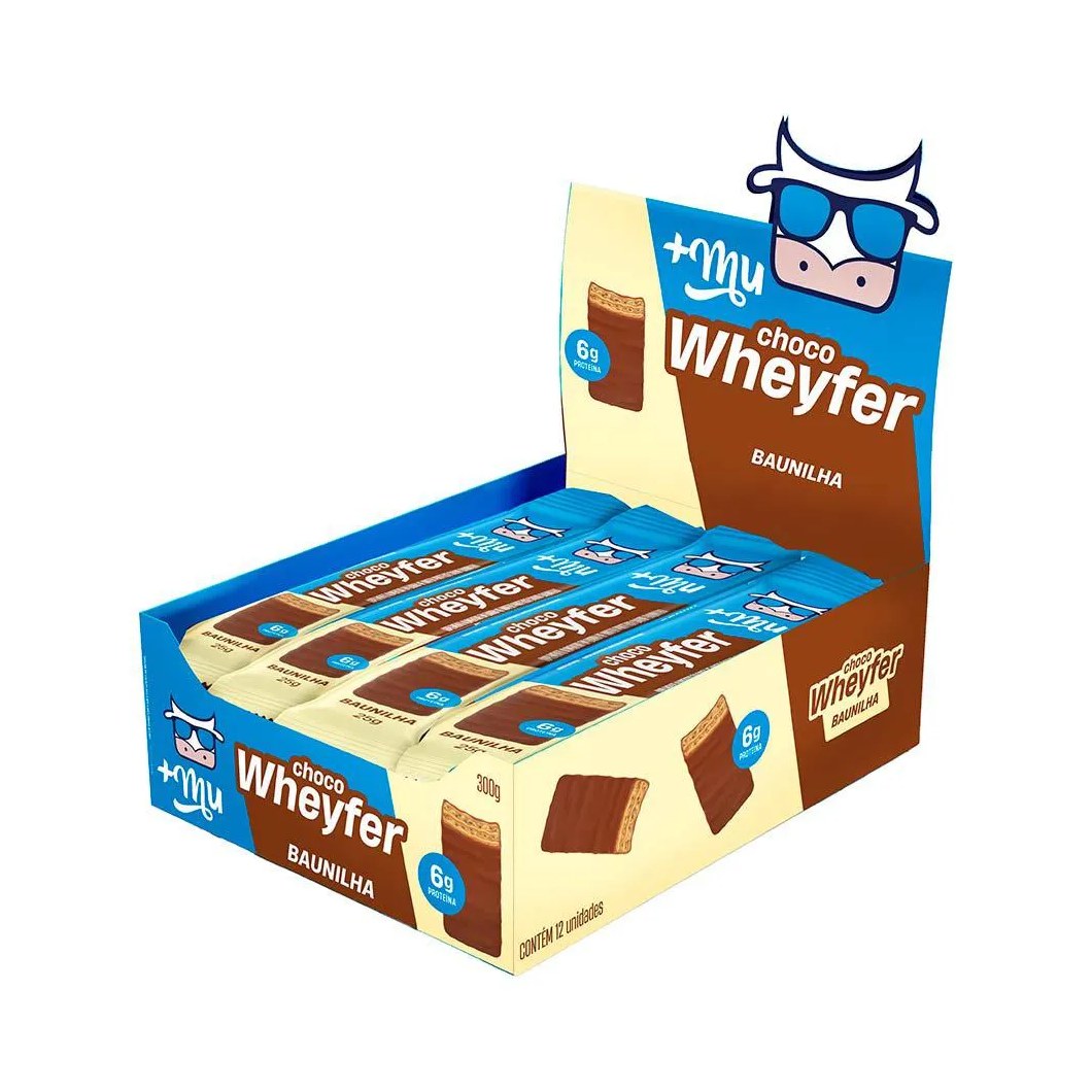 Display Chocowheyfer +Mu – Baunilha 12un
